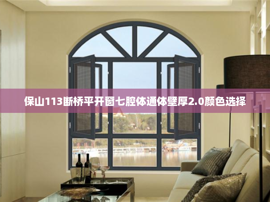 保山113断桥平开窗七腔体通体壁厚2.0颜色选择